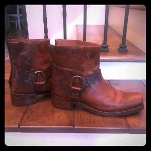 Frye harness boot